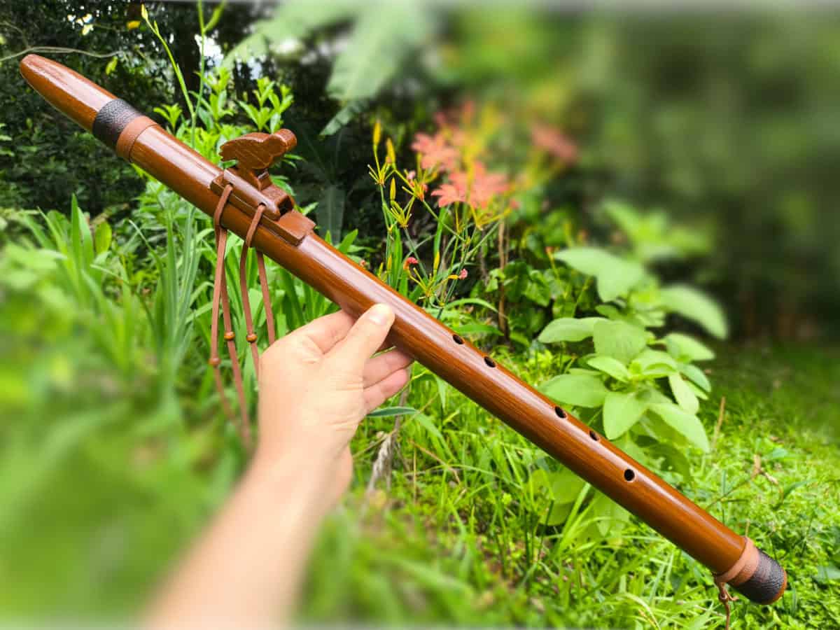 Flauta Estilo Nativa Americana - Série Roots - Cedro - Imagem 5