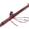 Flauta Estilo Nativa Americana - Série Roots - Mogno & Vermelho 2 Flauta Nativa Ashar Estilo NAF - Roots Red