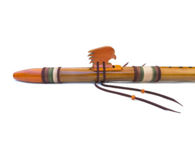 Flauta Estilo Nativa Americana - Série Natural - Águia 8 Flauta Nativa Ashar - Águia