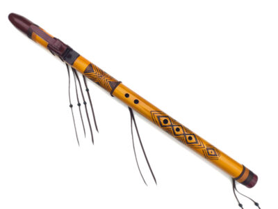 Flauta Estilo Nativa Americana - Série Tribal - Guarani 4