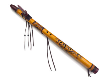 Flauta Estilo Nativa Americana - Série Tribal - Guarani 3