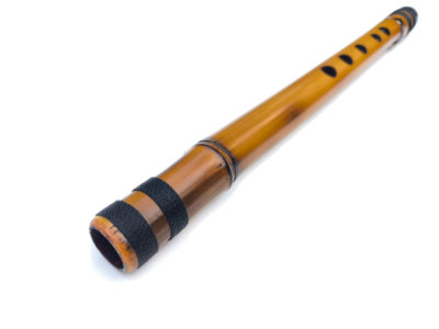 Flauta Estilo Kawala Egípcia A - Bambu Natural 7 Kawala Ashar A