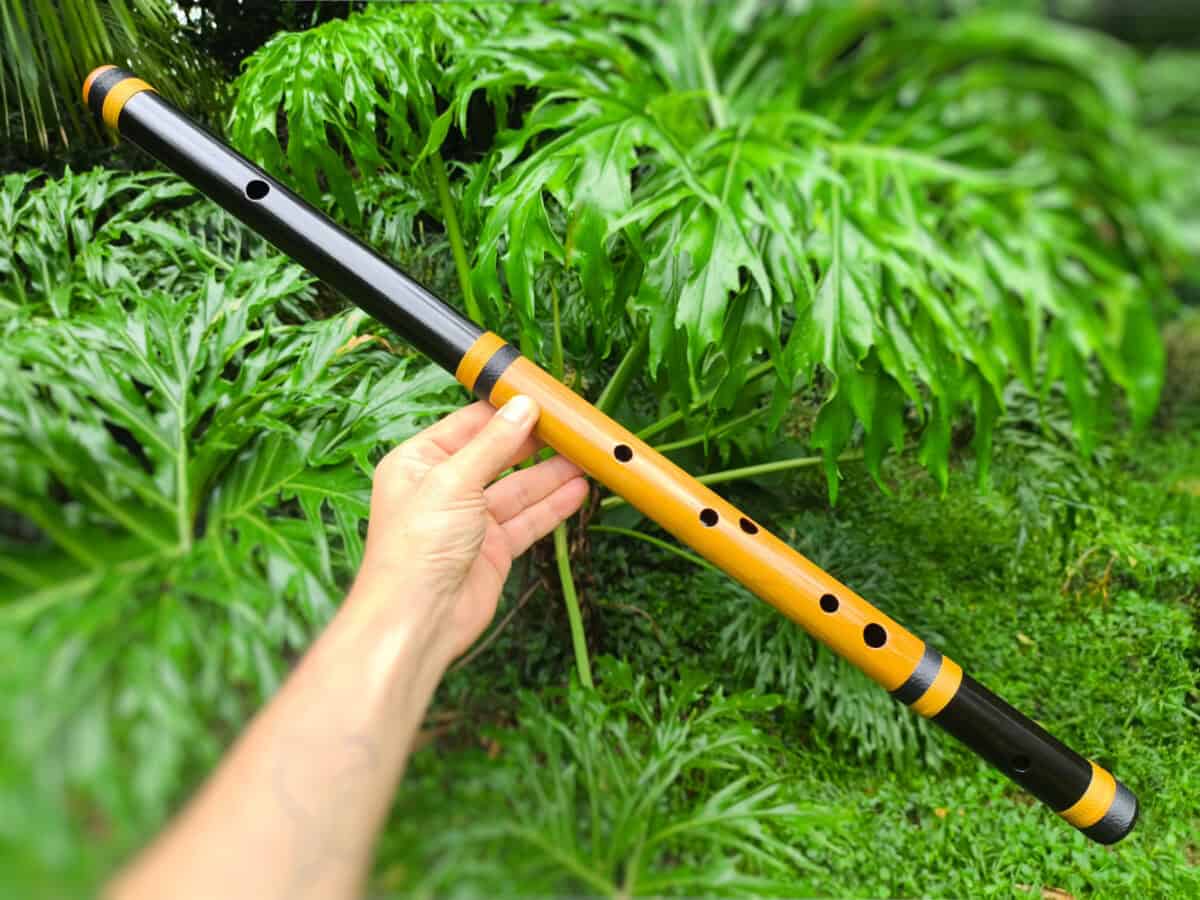 Flauta Al-Baḥr - Hijaz - Bambu Nogueira Black - Imagem 2