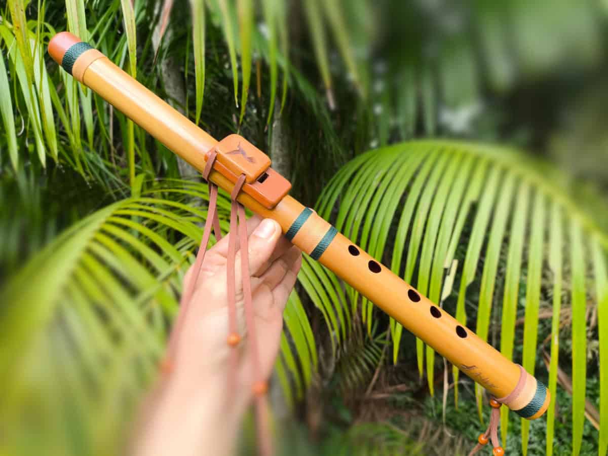 Flauta Nativa Ashar River Cane C Alto