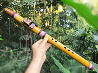 Flauta Nativa Ashar 9 Flauta Nativa Ashar River Cane E