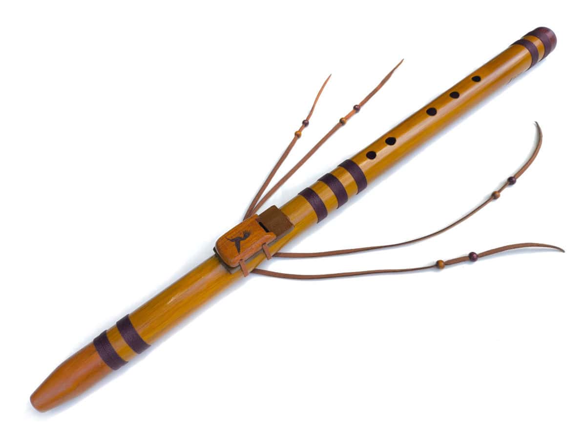 Flauta Estilo Nativa Americana - River Cane - F#