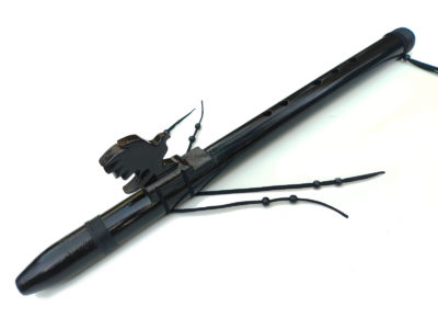 Flauta Estilo Nativa Americana- Série Black - Gavião