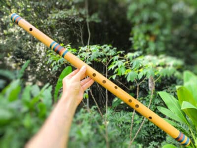 Bansuri E bass ergonômica