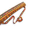Bolsa para flauta com alça em tecido estampado 2