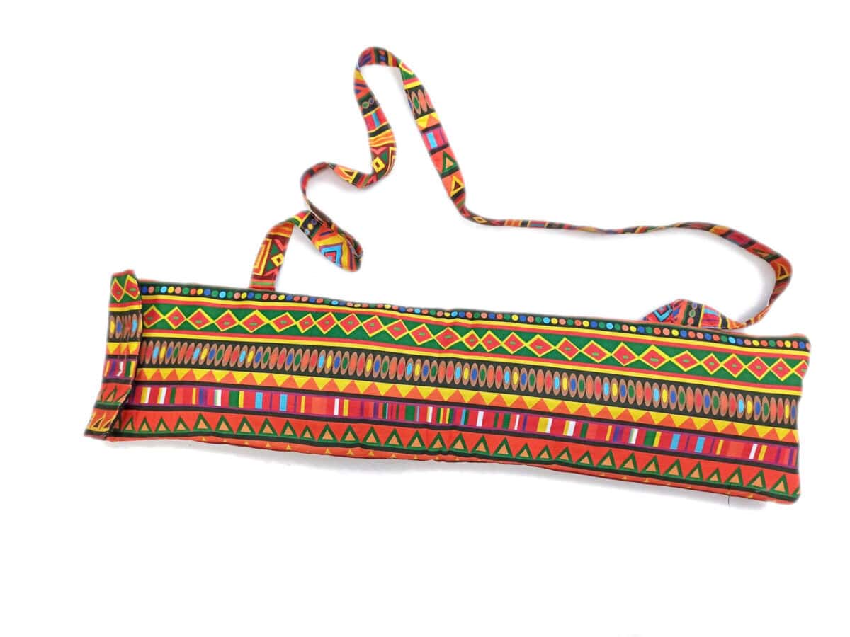 Bolsa para flauta com alça em tecido estampado - Imagem 7