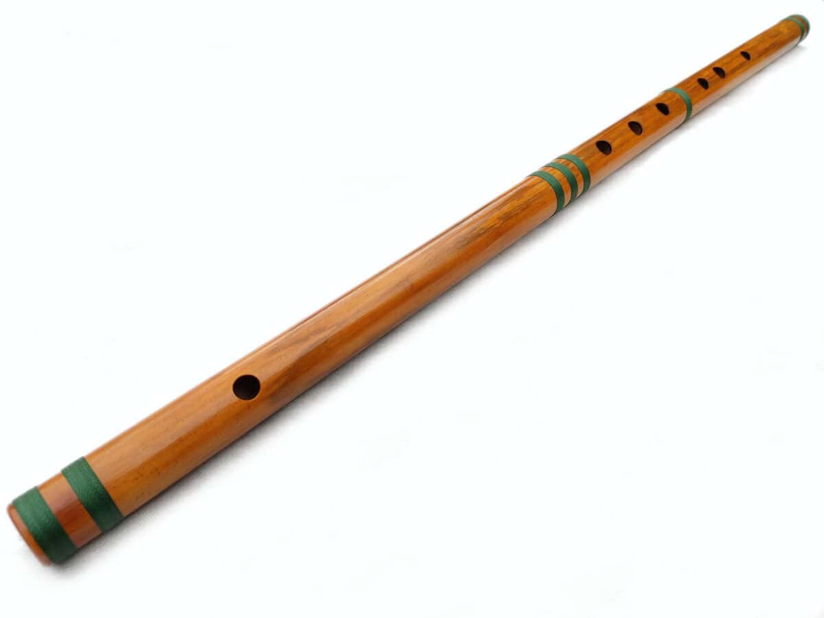 Bansuri Ashar - Bambu Indiano - D Baixo - Imagem 4