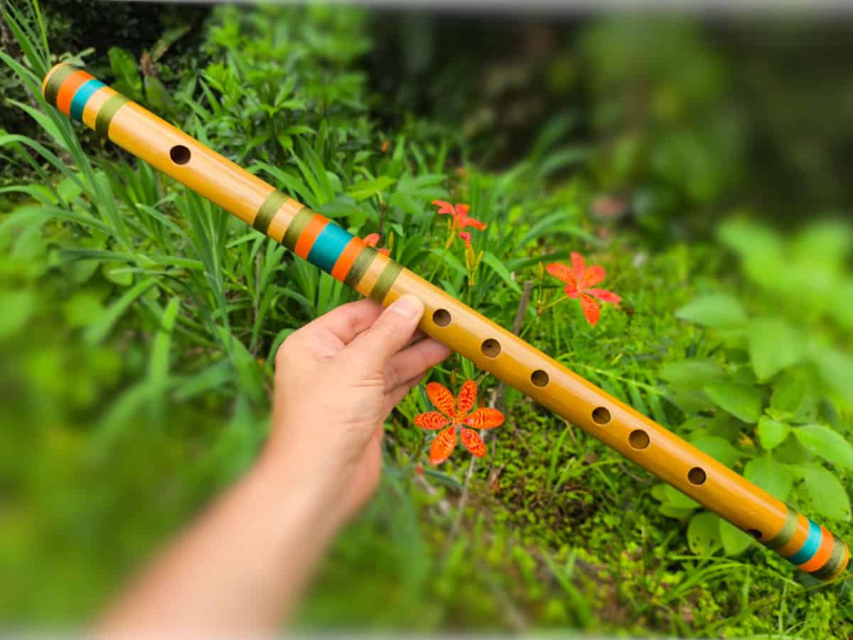 Bansuri Ashar - Bambu Especial - A# Médio - Imagem 2