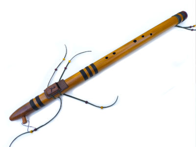 Flauta Estilo Nativa Americana - River Cane - C