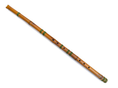 Flauta Estilo Anasazi - G Baixo - Bambu Natural 4