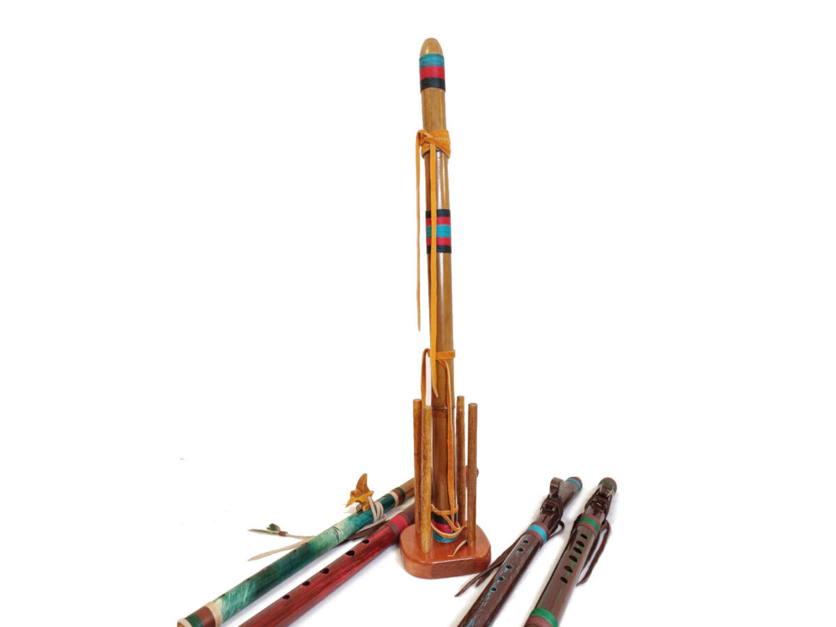Suporte Vertical para Flautas