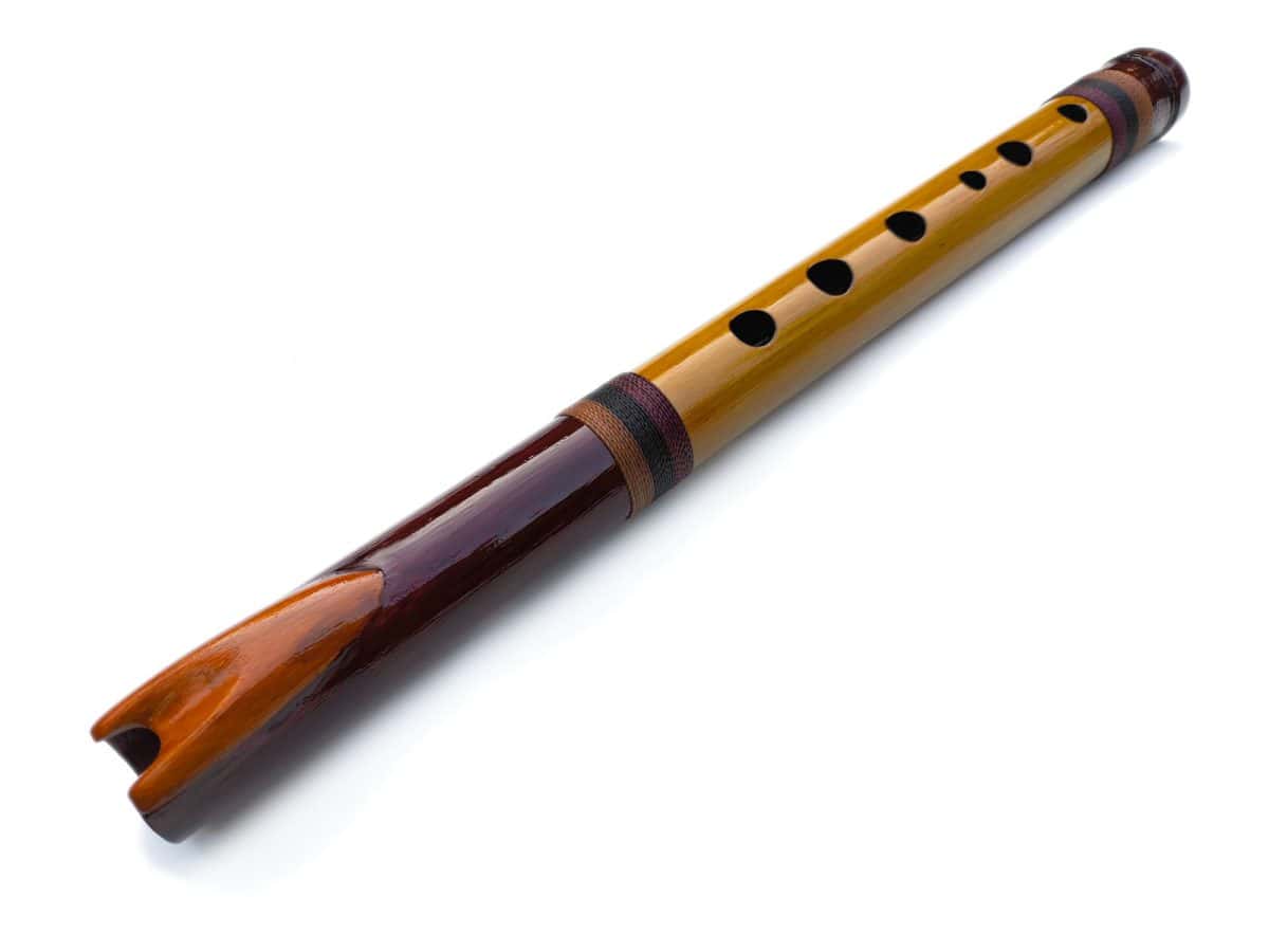 Quena Ashar Bambu Mogno G
