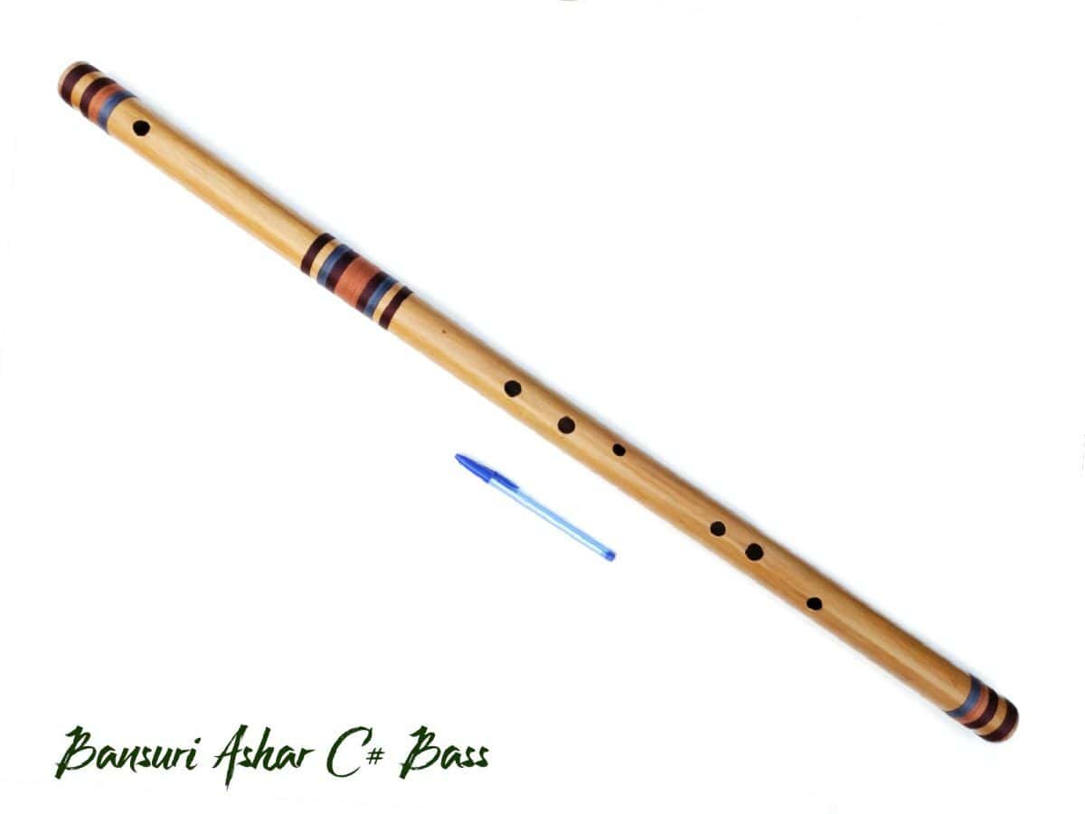 Bansuri Ashar - Bambu Indiano - C# Baixo - Imagem 3