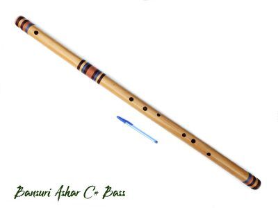 Bansuri Ashar - Bambu Indiano - C# Baixo 3