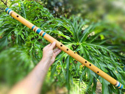 Bansuri Ashar - Bambu Indiano - D# Baixo 15 Bansuri Ashar D# Baixo
