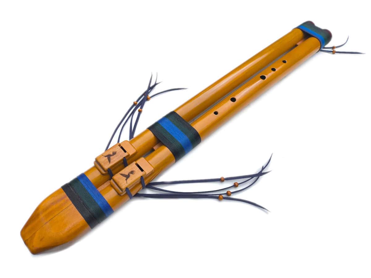 Flauta Nativa Dupla C#