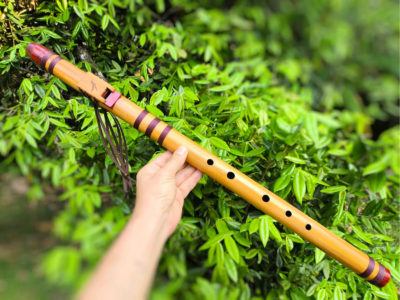 Alternative view of Flauta Estilo Nativa Americana - River Cane - C#