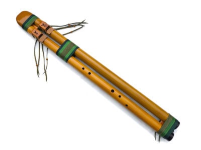 Flauta Nativa Dupla Ashar - A baixo
