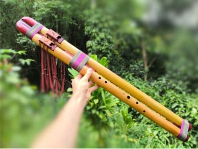 Flauta Nativa Drone A Bass
