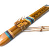 Flauta Estilo Nativa Americana - Série Dupla - River Cane - B 1 Flauta Estilo Nativa Americana Dupla Drone - Ashar - B