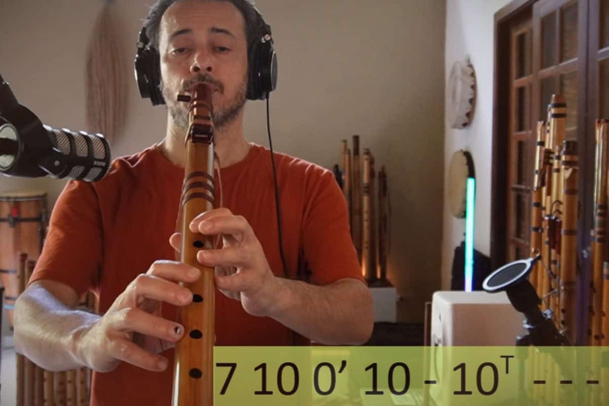 Tablatura Canto de Flauta Vol.1 - Impresso