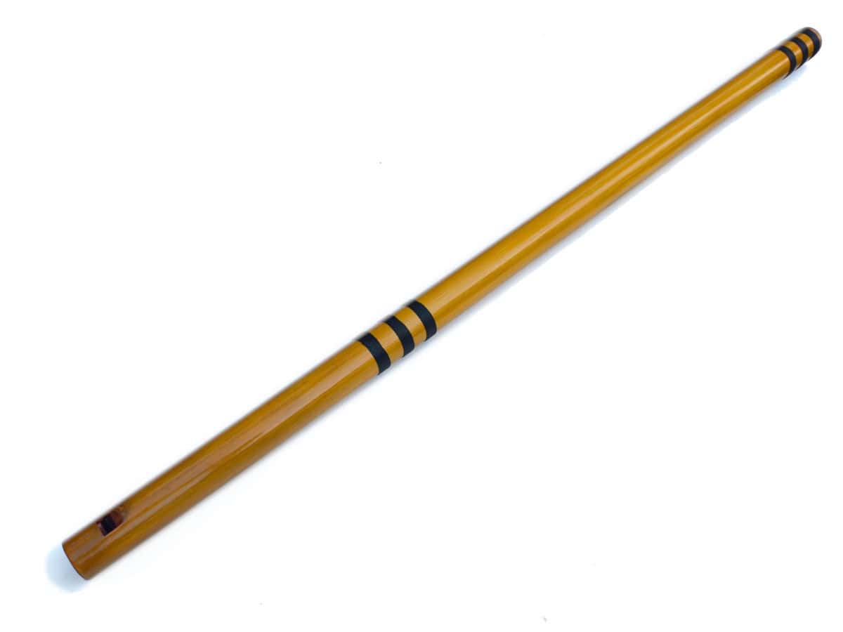 Flauta Estilo Caval Romena com Bisel - A - Bambu Especial - Imagem 4