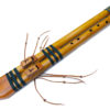 Flauta Estilo Nativa Americana - Série Dupla - River Cane - D# 2 Flauta Nativa Ashar Série Dupla Drone D#