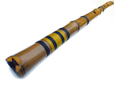 Shakuhachi 2.3 - Flauta de Bambu sem raiz Estilo Shakuhachi - A Baixo 2