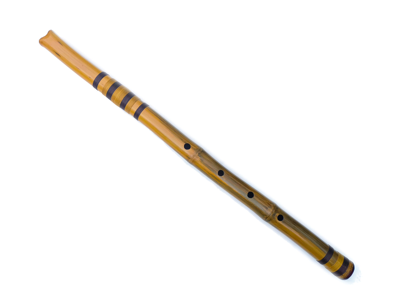 Shakuhachi 2.3 - Flauta de Bambu sem raiz Estilo Shakuhachi - A Baixo 8 Shakuhachi 2.3 - A baixo