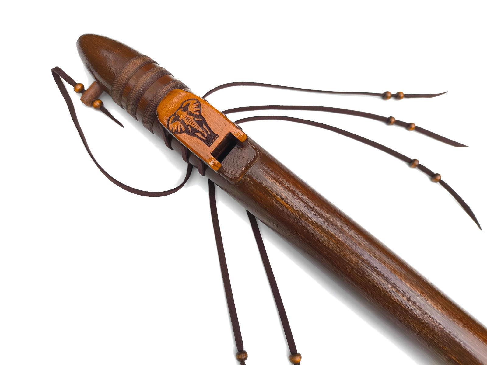 Flauta Estilo Nativa Americana - Série Ground - Roots Cedro - F# Baixo 8 Flauta Estilo Nativa Americana - Série Ground - Roots Cedro - F# Baixo - Imagem 6